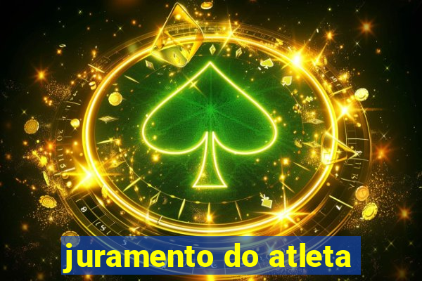 juramento do atleta